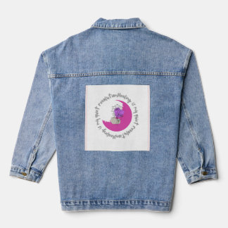 Heilung ist meine stille Revolution – Stärkender S Jeansjacke