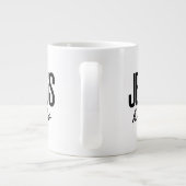 Heilung Jumbo-Tasse (Rückseite)