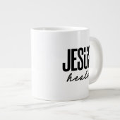 Heilung Jumbo-Tasse (Vorderseite Rechts)