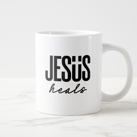 Heilung Jumbo-Tasse (Rechts)