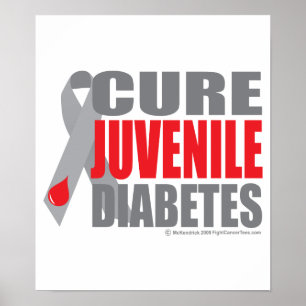 Heilung juveniler Diabetes Poster