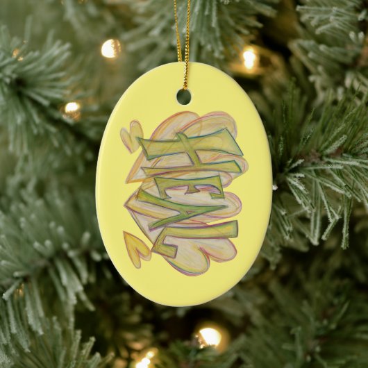 Heilung Kunst, Dichtung und Musik Keramik Ornament (Baum)