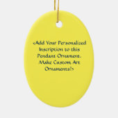 Heilung Kunst, Dichtung und Musik Keramik Ornament (Hinten)