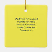 Heilung Kunst, Dichtung und Musik Keramikornament (Rückseite)