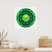 Heilung Mandala 3 Poster (Küche)