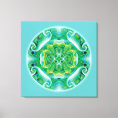 Heilung Mandala 4 Canvas Print Leinwanddruck (Vorderseite)