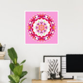 Heilung Mandala 9 Poster (Heimbüro)