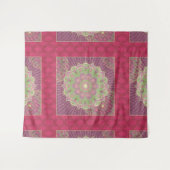 Heilung Mandala - Tapestries Wandteppich (Vorderseite (Horizontal))