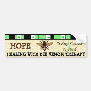 Heilung mit Bienengift-Therapie-Aufkleber Autoaufkleber