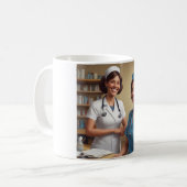 Heilung mit Lächeln Tasse: Freude mit jedem Si ver Kaffeetasse (Vorderseite Links)