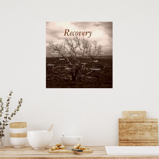 Heilung Motivierend Poster (Küche)