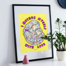 Heilung Muttertagsfarben-Poster