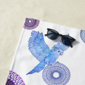 Heilung Parakeet Beach Handtuch (Beispiel)