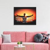 Heilung - Premium Wrapped Canvas (Glanz) Leinwanddruck (Insitu (Wohnzimmer))