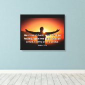 Heilung - Premium Wrapped Canvas (Glanz) Leinwanddruck (Insitu (Holzboden))