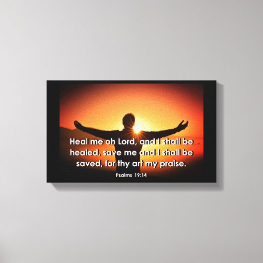 Heilung - Premium Wrapped Canvas (Glanz) Leinwanddruck (Vorderseite)