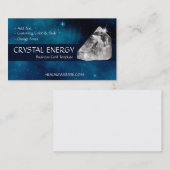 Heilung Quarzenergie Visitenkarte (Vorne/Hinten)