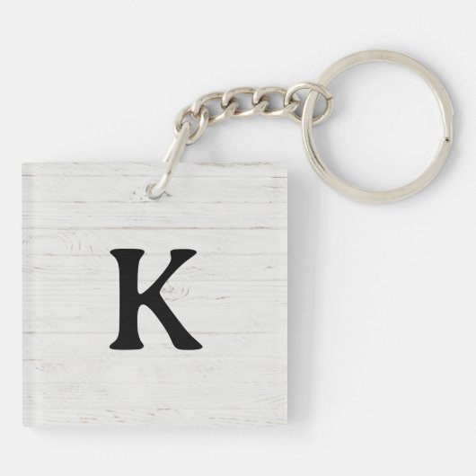 Heilung Romans Scripting Christlich Monogram Schlüsselanhänger (Rückseite)