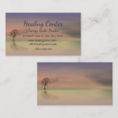 Heilung Ruhe Friedliche benutzerdefinierte Visiten Visitenkarte (Vorne/Hinten)