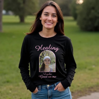 Heilung sieht gut aus für mich - Kundenspezifische Tri-Blend Shirt