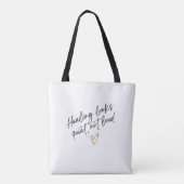 Heilung sieht still aus, nicht laut tasche (Rückseite)