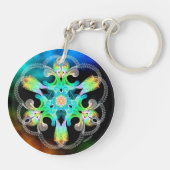 Heilung/Träumen Schlüsselanhänger (Rückseite)