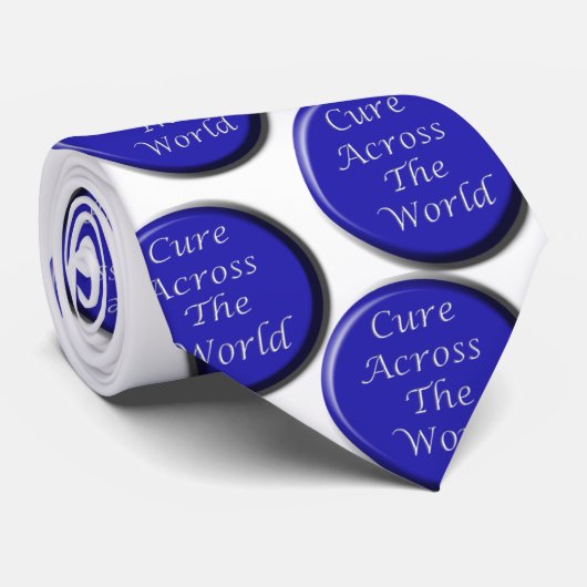 Heilung über der WeltKrawatte Krawatte (Gerollt)