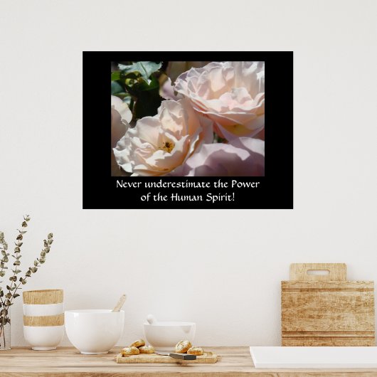 Heilung Unterschätzen Sie niemals den Power des Poster (Küche)