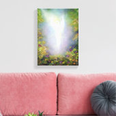 Heilung von Angel Art Print auf Leinwand (Insitu (Wohnzimmer))