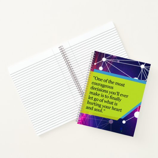 Heilung von Herz und Soul Notizblock (Innenseite)