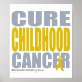Heilung von Krebs im Kindesalter Poster (Vorne)
