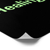 Heilung von Missbrauch Mandala Inspiration Poster (Ecke)