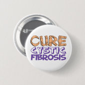 Heilung zystischer Fibrose Button (Vorne & Hinten)