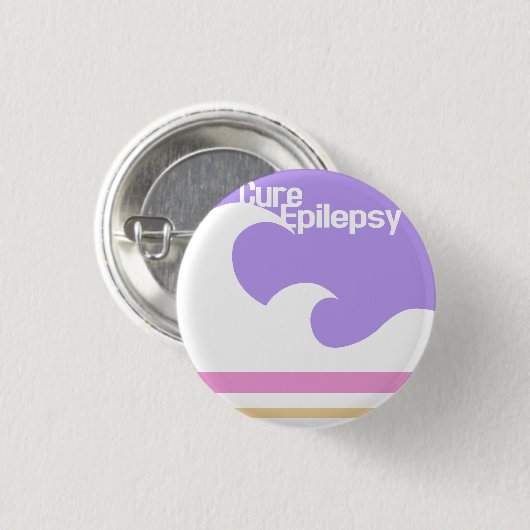 "Heilungs-Epilepsie-" Miniknopf Button (Vorne & Hinten)