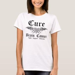 Heilungs-Hirntumor-Tätowierungs-Flügel T-Shirt