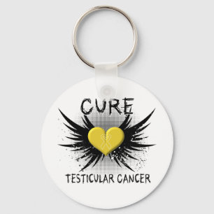 Heilungs-Hodenkrebs Schlüsselanhänger