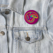 Heilungs-Ignoranz-Strudel-Knöpfe Button (Beispiel)