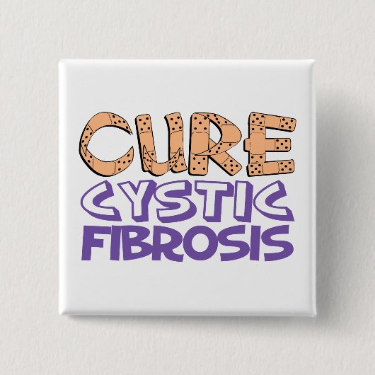 Heilungs-zystische Fibrose Button (Vorderseite)