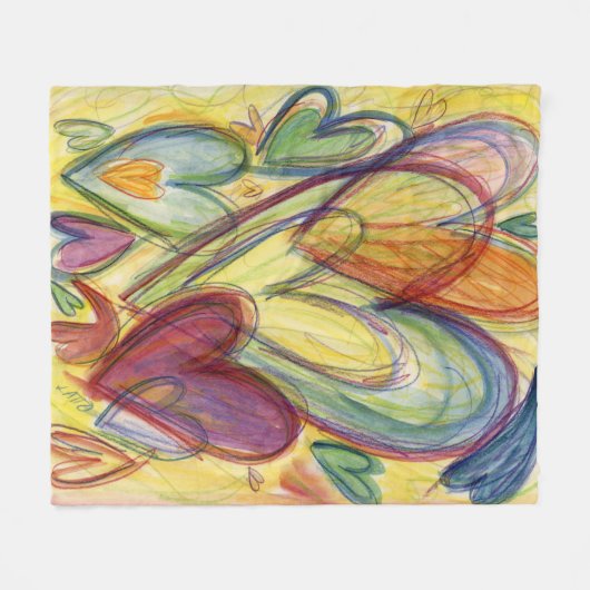 Heilungsharzen, benutzerdefinierte Fleece, Kehlkop Fleecedecke (Vorderseite (Horizontal))