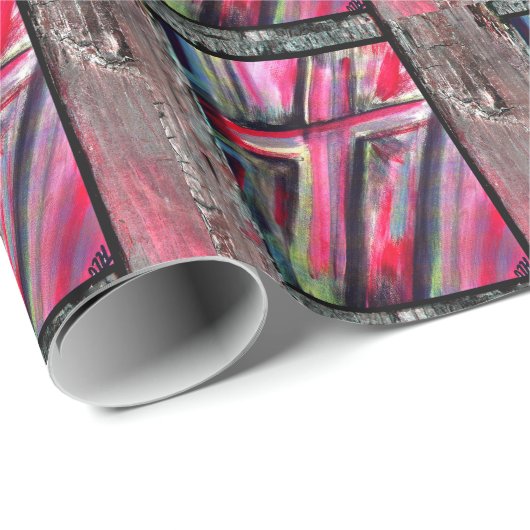 Heilungskreuz Geschenkpapier (Rolleneckpunkt)