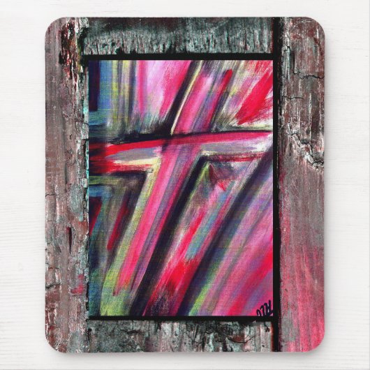 Heilungskreuz Mousepad (Vorne)