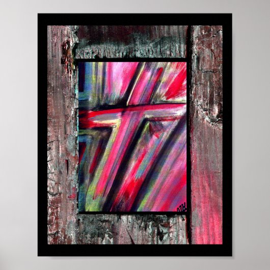 Heilungskreuz Poster (Vorne)