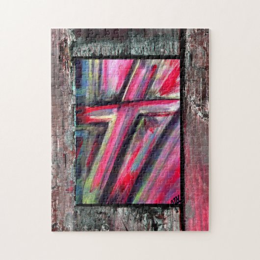 Heilungskreuz Puzzle (Vertikal)