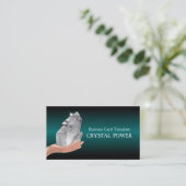 Heilungskristall Visitenkarte (Stehend Vorderseite)