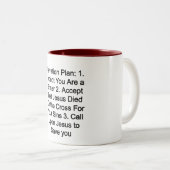 Heilungsplan Zweifarbige Tasse (VorderseiteRechts)