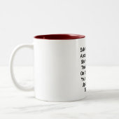 Heilungsplan Zweifarbige Tasse (Links)