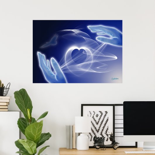 Heilungswege Poster (Heimbüro)