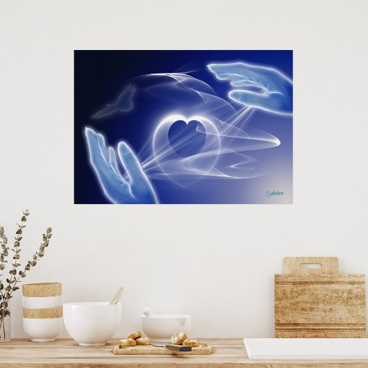 Heilungswege Poster (Küche)