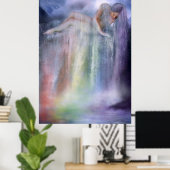 Heilwasser Kunstposter/Druck Poster (Heimbüro)