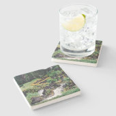 Heilwasser Steinuntersetzer (Seitenansicht)